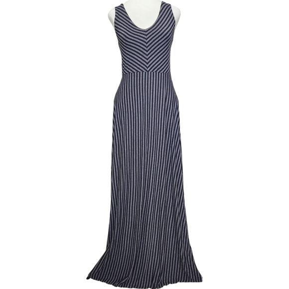 Adrienne Vittadini Striped Maxi Dress - Picture 1 of 5